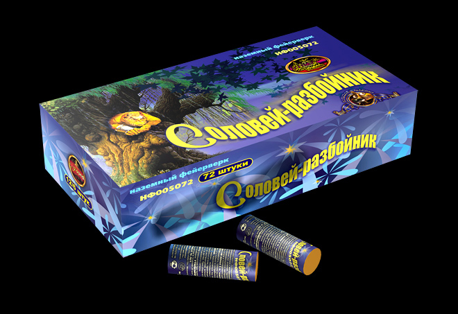 Наземный фейерверк "Соловей разбойник" (6 шт.)