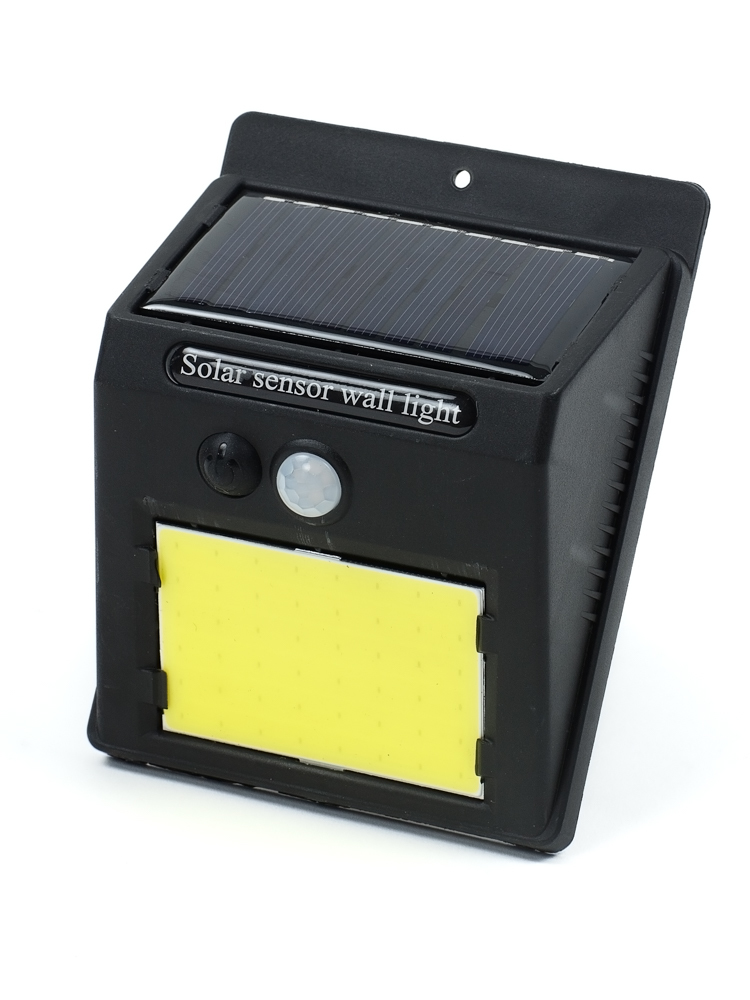 Светильник светодиодный SolarWallLight 10W, солн. панель, датчик света