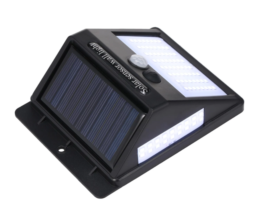 Светильник светодиодный SolarWallLight 10W, солн. панель, датчик света