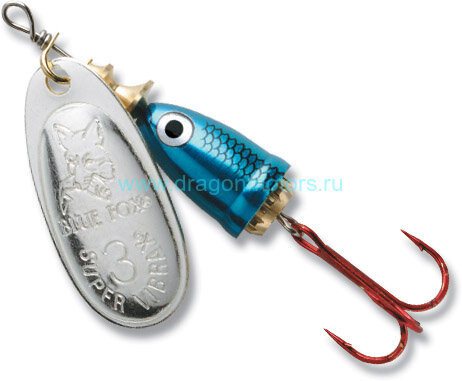 Блесна Blue Fox Vibrax Shad, №2, 6г, BS