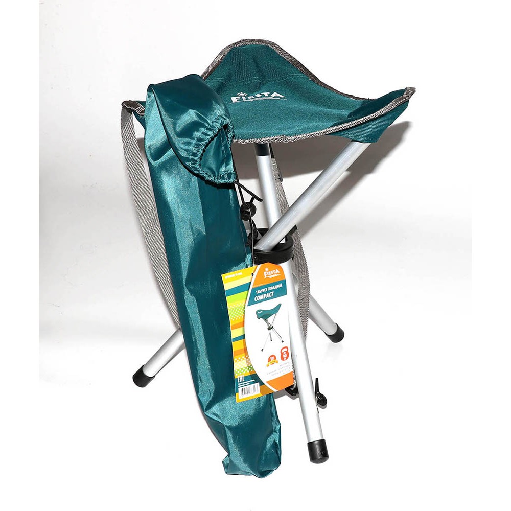 Табурет Compact (зеленый) тренога