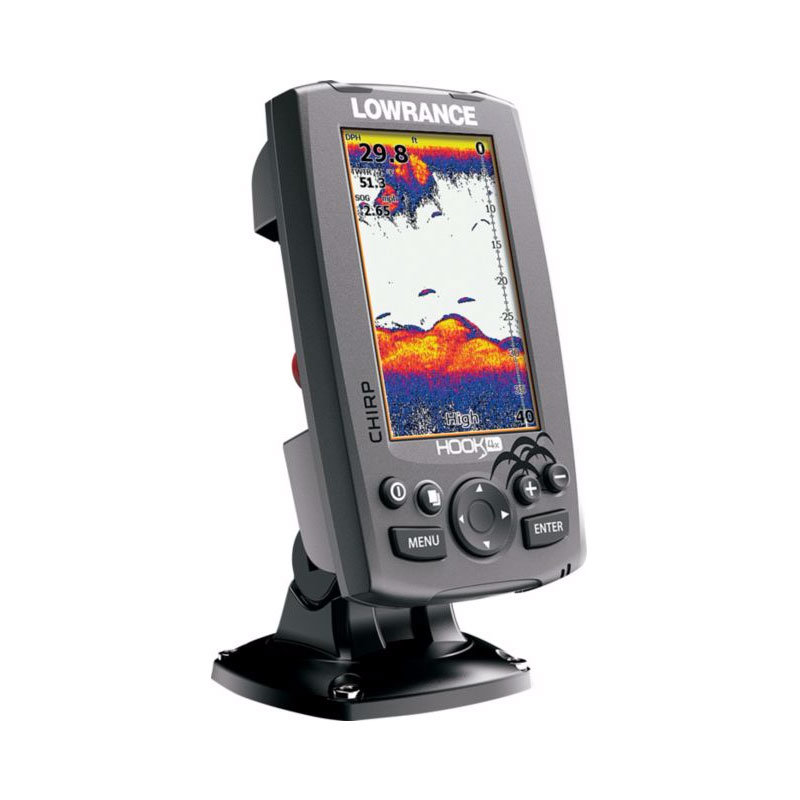 Эхолот Hook-4x mid/high/downscan