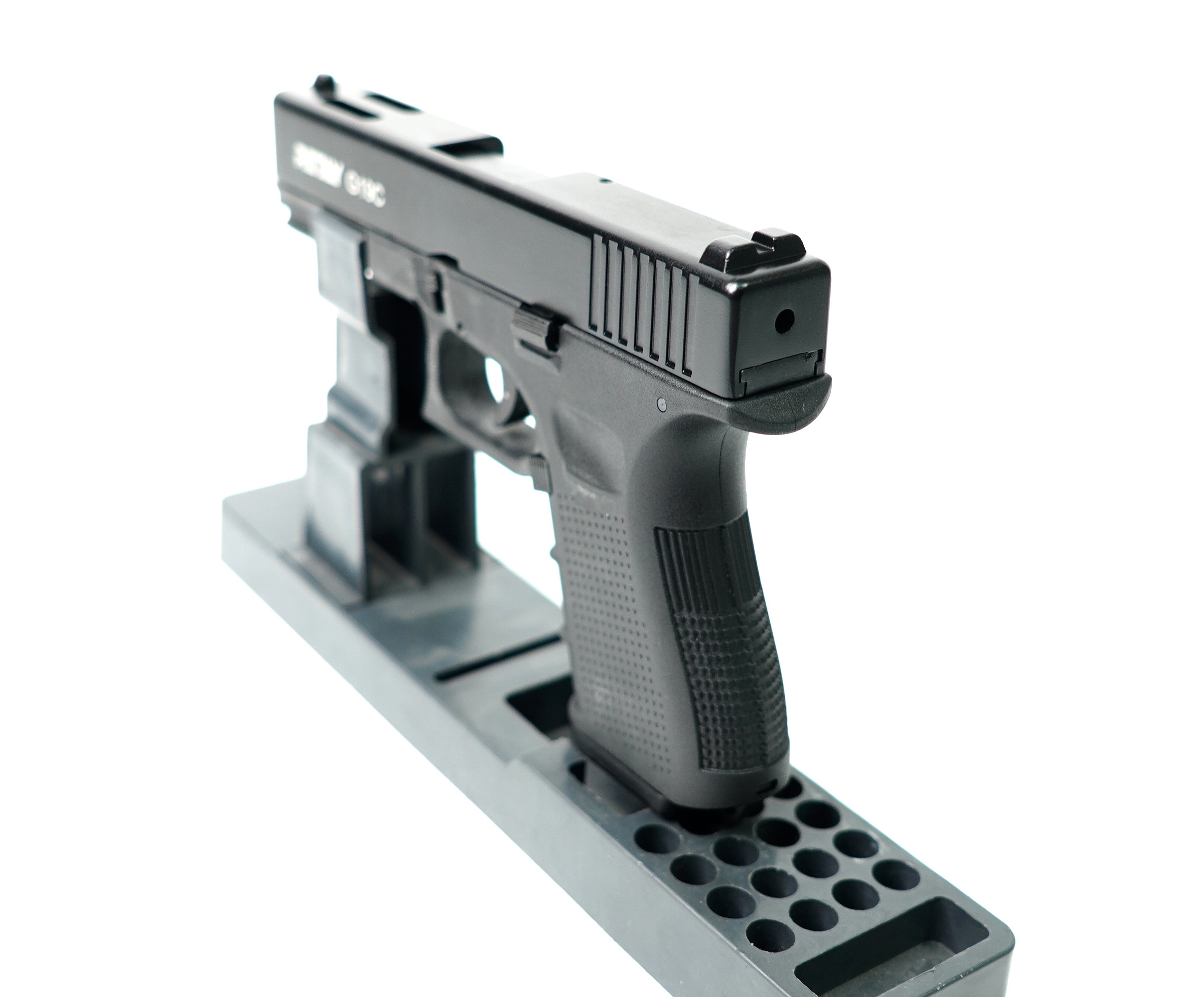 Пистолет охолощенный Retay G19C (Glok 19), к.9мм (черн.)